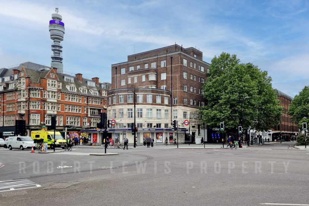 One Bed on First Floor above Warren Street Station Euston Road, NW1 3AA